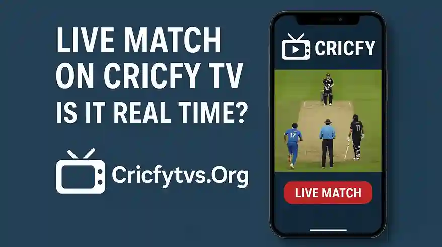 Live Match on Cricfy TV Is It Real Time